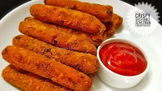 Vegetable Schezwan Finger Recipe/ Chinese Starter - Indochinese Recipe - Schezwan Recipes Indian