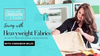 Sewing With Heavyweight Specialty Fabrics - Vegan & Natural Leather, Microsuede, Faux Fur, and Denim