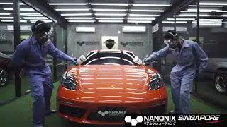 NANONIX DIAMOND on Porsche 718 Boxster