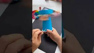 DIY Paper Cup Carousel &ndash; Spinning Fun Toy Craft! #diycrafts #craftforkids #easyorigami