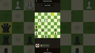 Daily Chess Puzzle: Raising the Stakes ♟🔥 Can You Solve It? #chess #chessshorts