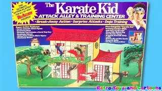 The Karate Kid Attack Alley & Training Center Remco Commercial Retro Toys and Cartoons