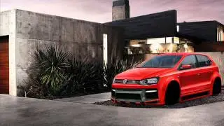 Photoshop Tuning VW Polo   Virtual Tuning