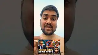 Pakistan Ne Kiya India Ko Boycott.😱#viral #cricket #indvspak #t20worldcup2026 #shorts