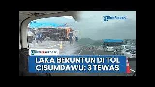 3 Orang Tewas dalam Kecelakaan Maut Libatkan Truk Tronton & 3 Kendaraan di Tol Cisumdawu Sumedang