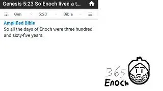 AMP Genesis 5:23