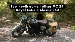 Test MITAS MC 24 guma na Sljemenu &ndash; Royal Enfield Classic 350