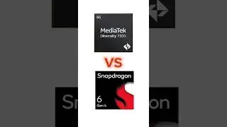 Dimensity 7300 VS Snapdragon 6gen 4 #smartphone #processor