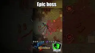 Epic boss De Ravendawn #ravendawn