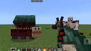 Testing infected mob mod for Minecraft pe