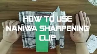 How To Use Naniwa Sharpening Angle Guide Clip. Cara memakai KLIP PENGASAH PISAU DAPUR dari NANIWA .