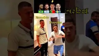 Messi VS Ronaldo VS Neymar VS Zlatan😁| Fan Interaction