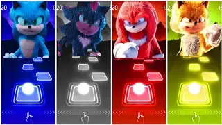 Sonic The Hedgehog 🔴 Shadow The Hedgehog 🔴 Knuckles 🔴 Super Sonic | Coffin Dance Cover