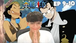 USOPP AND CAPTAIN KURO!!! 😯 | One Piece Episode 9 - 10 REACTION