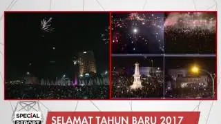 Kemeriahan tahun baru di Kota Yogyakarta, Jakarta & Bandung - Spesial Report 31/12