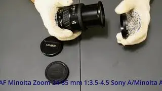 обзор фотообъектива  AF Minolta Zoom 24-85 mm 1:3.5-4.5 Sony A/Minolta A
