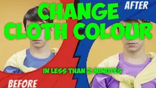 Changing Clothes Colour|KineMaster Tutorial