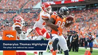 Demaryius Thomas' Broncos career highlights
