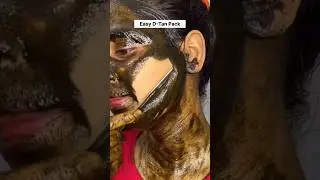 Easy D-Tan Pack At Home | Get Fair & Clear Skin | Remove Tanning #dtan #tanningremoval #ytshorts