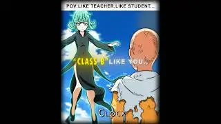 Like teacher,like student 🗣️&rdquo;- Saitama & Genos EDIT | monteg rugada (slowed) #opm #shorts