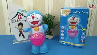 Doraemon Playing Drum with Music and Light 🎶🥁🎶 #Doraemom #2021Toys