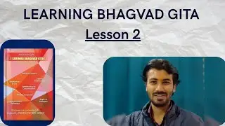 Learning bhagvad gita lesson 2 ✨️#BhagavadGita #ShriKrishna#Arjun #Motivation #LifeLessons#teaching