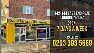 Car Keys Solutions Auto Locksmith - North London Workshop
