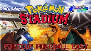 Pokemon Stadium Poke Cup Poke Ball Easy