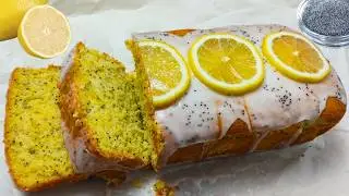The BEST Lemon Poppy Seed Loaf - Moist, Zesty & Bakery-Style at Home!