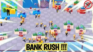 BANK RUSH GAMES [ GAME SIMULATOR ANDROID ] GAMEPLAY WALKTROUGH #2