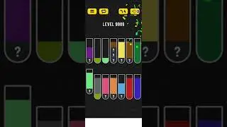 water sort puzzle level 9989