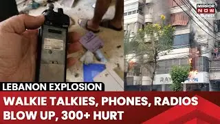 Lebanon Explosions: Walkie Talkies, Radios Blow Up After Hezbollah Pager Blast| 100+ Hurt, Many Dead