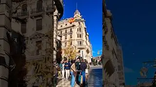 🇪🇦 GRANADA ✨️ Winter Holidays in Spain&rsquo;s Most Charming City - Winter Walk #travel #europe #4kwalk