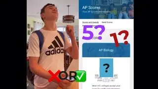 2024 AP SCORE REACTION ON MY BIRTHDAY W/ FRIEND (9 scores total)