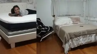 Quick Room Tour & Helix Mattress Video Review!