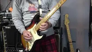 【kissy's Guitar Collections】Fender Japan CST 50M Eシリアル（改）一発撮り 即興アドリブギター 001