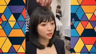 Long hair styling technology welcome to subscribe to learn hairdressing technology