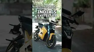 India's fastest EV - Ultraviolette F77 Superstreet | Test drive | Review | Chennai | Tamil