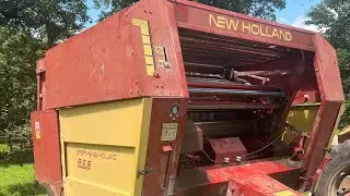 New Holland 855 Baler on Life Support, Apron Chain Problems