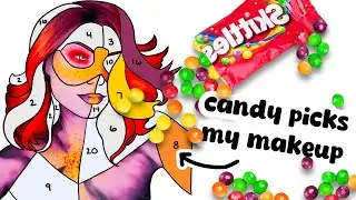 I Let Candy Decide the Fate of my Makeup. Wish me luck.