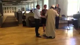 Debat mellem inger St&oslash;jberg og Shariah tilh&aelig;nger