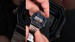 Reloj Casio Cl&aacute;sico Unisex A-168WA-1 vintage digital original Casio pulsera en acero inoxidable