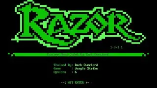 Razor1911 Crack Intro #03 [Keygen/Chiptune]  {Dark Overlord} Jungle Strike