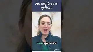 Nursing Career Options!   #nursingcareer #nursingstudent #nursingcareers