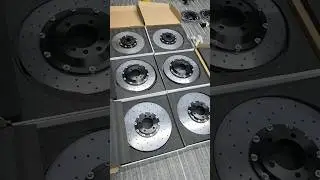 I have a lot of them, do you need any? Carbon ceramic brake disc #racing