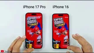 #shortvideo #iphone iPhone 16 vs 17 Pro speed and processor test 