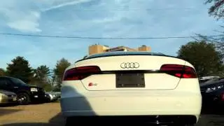2016 Audi S8 Plus Exhaust & Rev