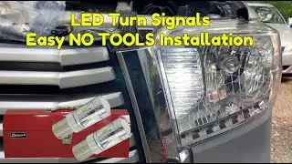 How To Replace Toyota Tundra Front Turn Signals (Upgraded to LED 3157 bulbs)