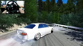Toyota Chaser with Thrustmaster Steering Wheel | #Assetto Corsa
