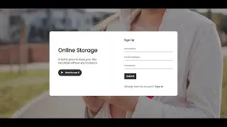 #3 Google Drive clone - AUTH Front-end- using PHP,  JavaScript, HTML and CSS